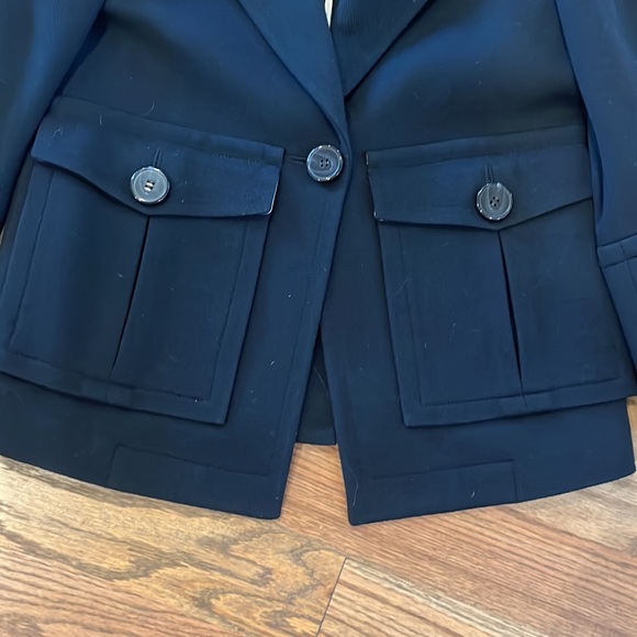 Theory Navy Jacket Size P EUC - Picture 2 of 8